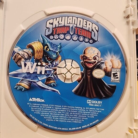 Nintendo Other - Skylanders Trap Team (Nintendo Wii Game) Disc Only